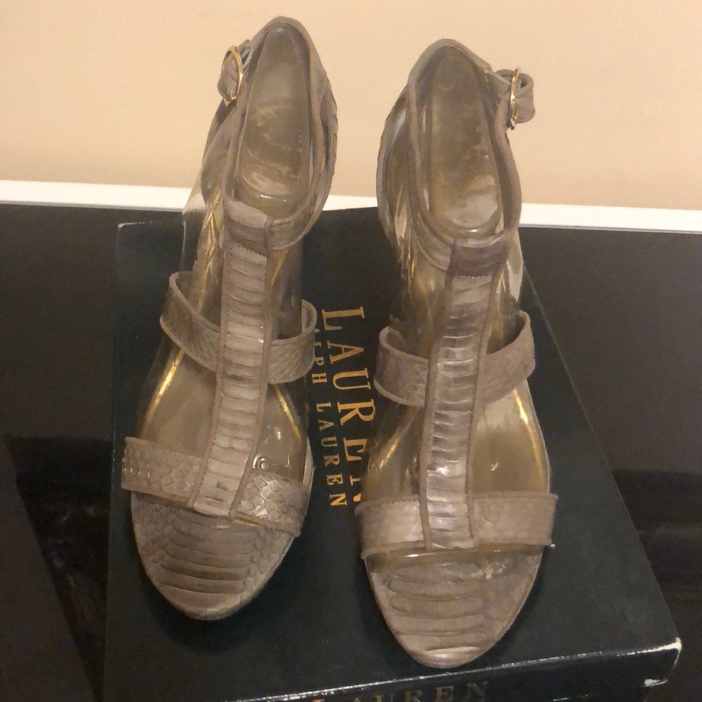 Lauren Ralph Lauren Women’s Taupe Heels